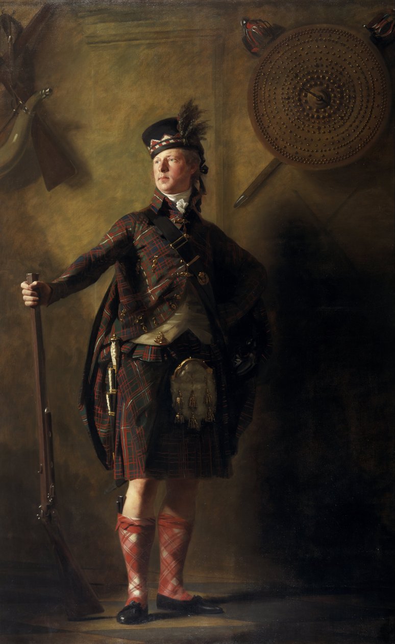 Glengarry-i Alastair Ranaldson Macdonell ezredes (1771-1828) alkotó: Henry Raeburn
