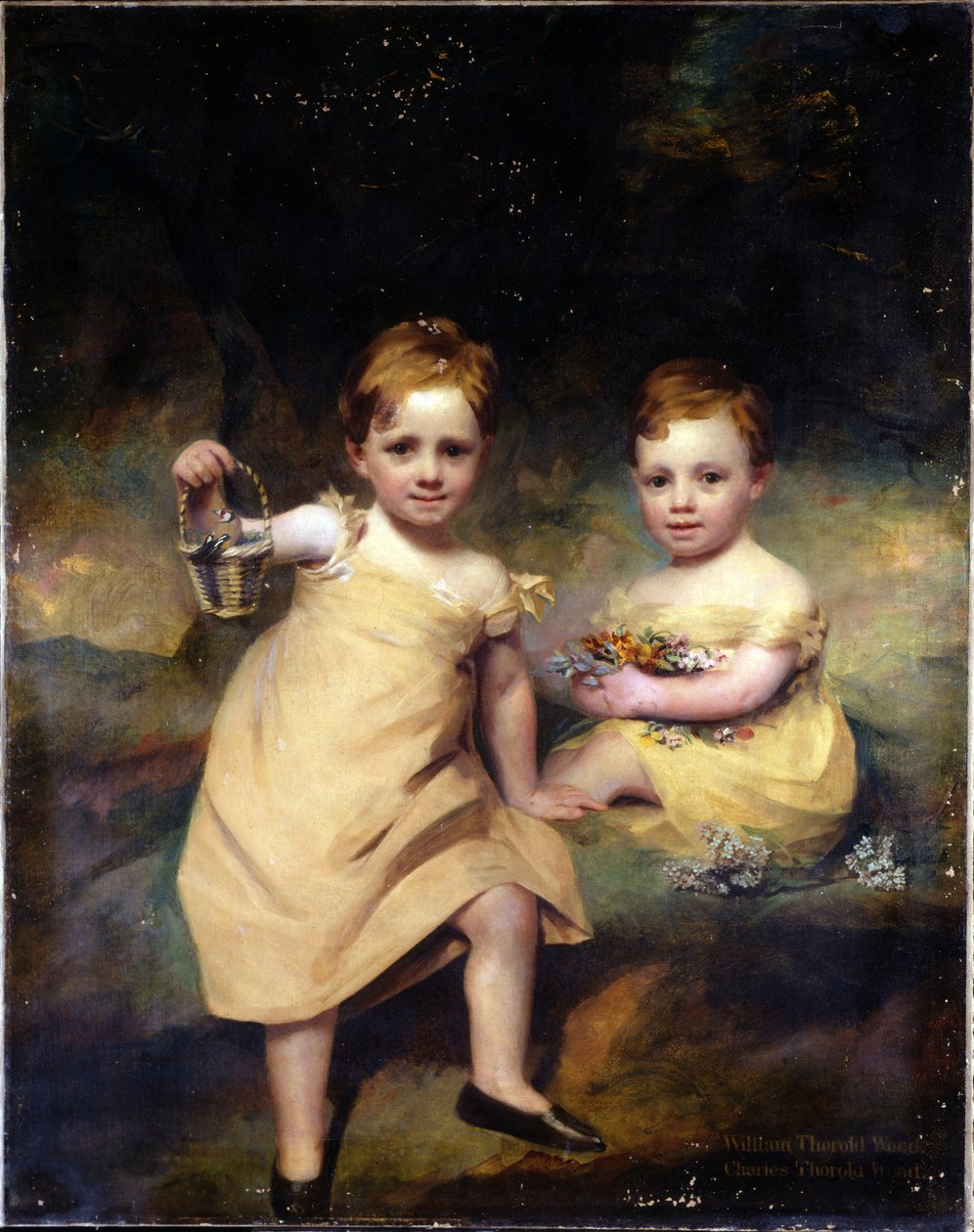 William Thorold Wood és Charles Thorold Wood kettős portréja alkotó: Henry Raeburn
