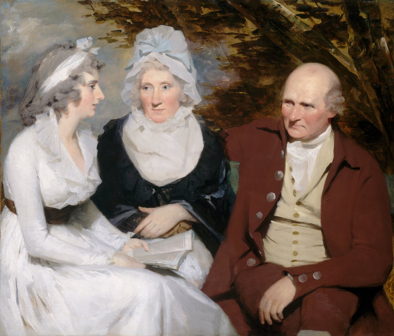 John Johnstone, Betty Johnstone és Miss Wedderburn alkotó: Henry Raeburn