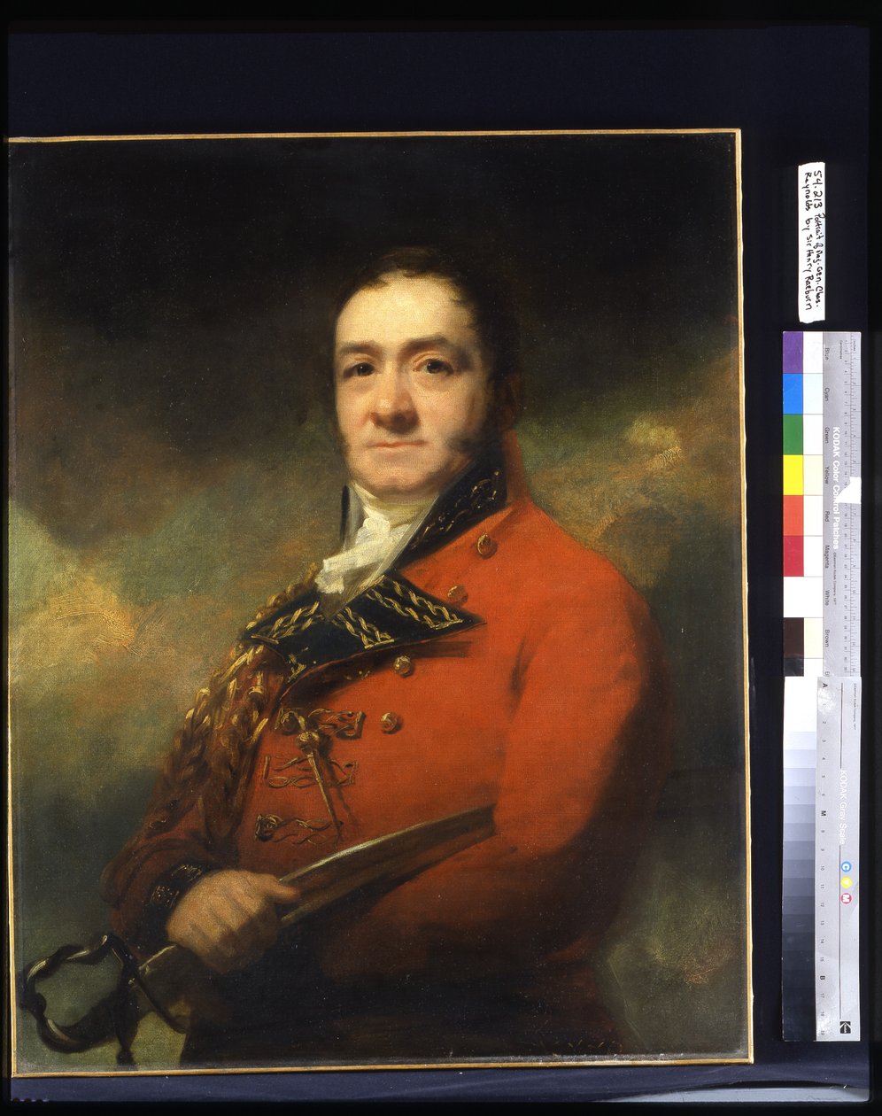 Charles Reynolds vezérőrnagy (olaj, vászon) alkotó: Henry Raeburn