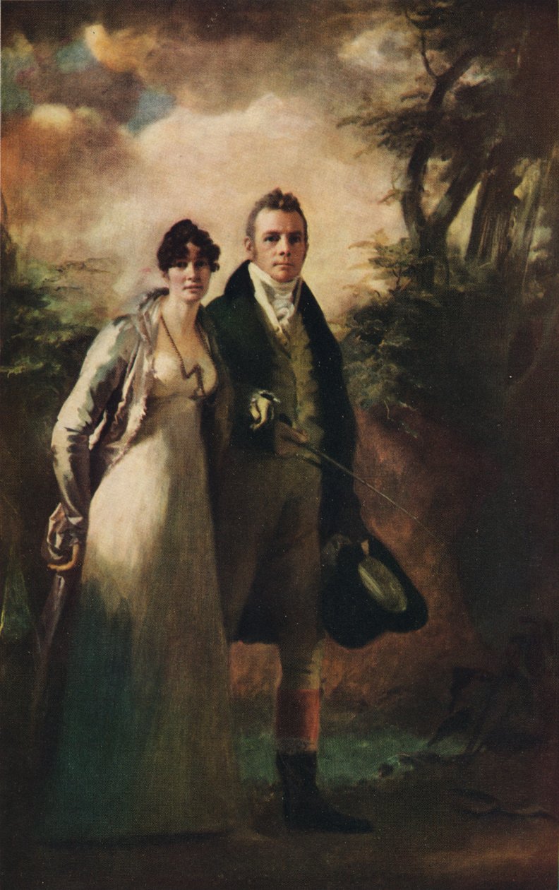 Mr. és Mrs. Robert Campbell, Kailzie, 1805, 1926 alkotó: Henry Raeburn