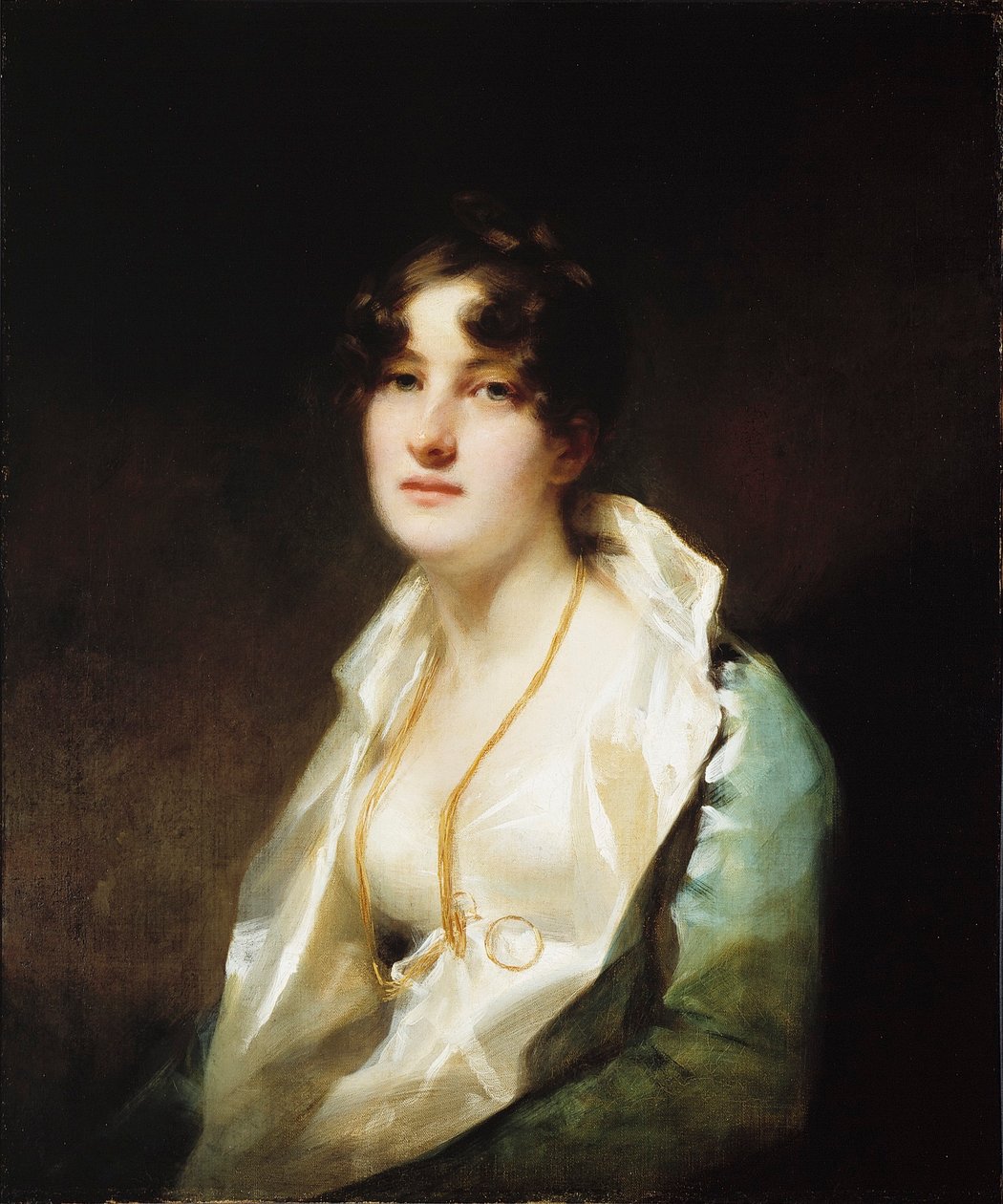 Alexander Campbell asszony Possilból alkotó: Henry Raeburn