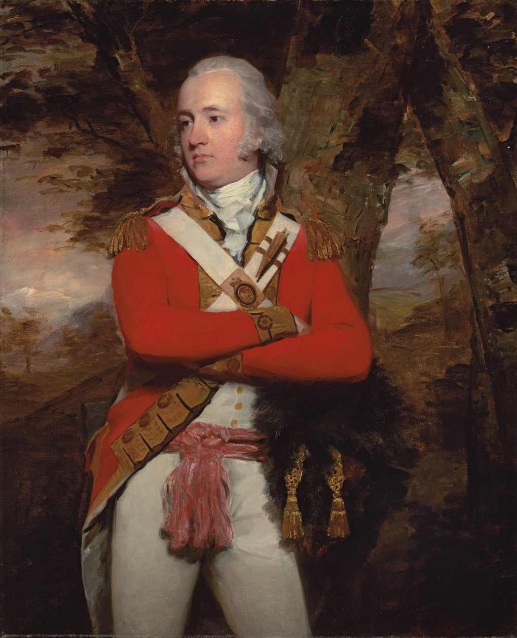 Duncan Campbell tábornok portréja alkotó: Henry Raeburn