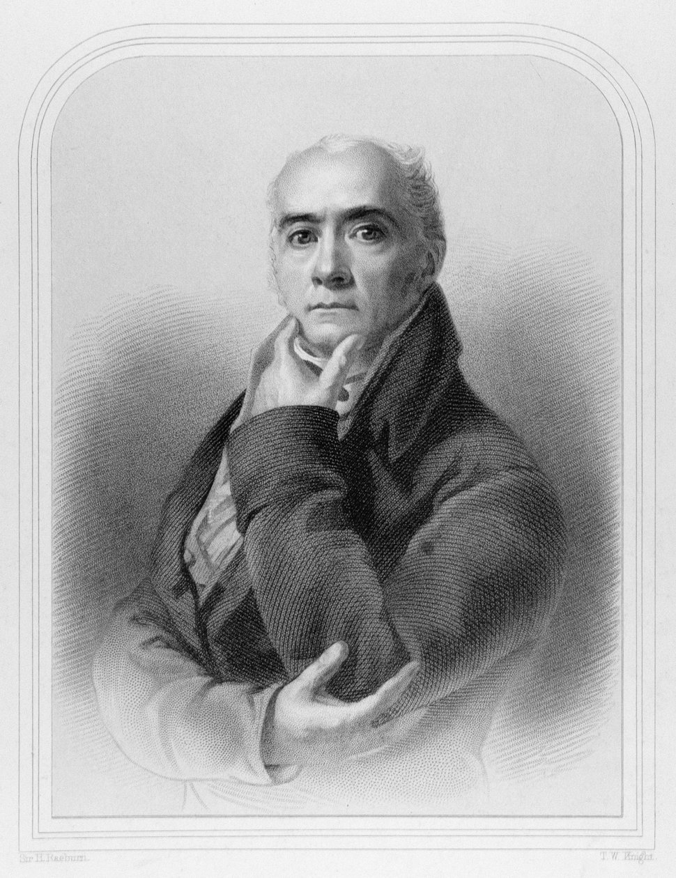 Sir Henry Raeburn (1756-1823) portréja, amelyet T.W. Lovag (lásd még: 68024) alkotó: Henry Raeburn