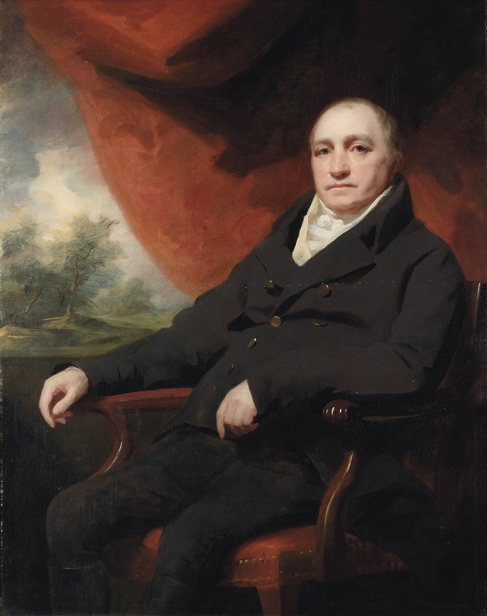 Egy úriember portréja, akit hagyományosan Dr. Blacknek vagy Dr. Blake-nek neveznek alkotó: Henry Raeburn