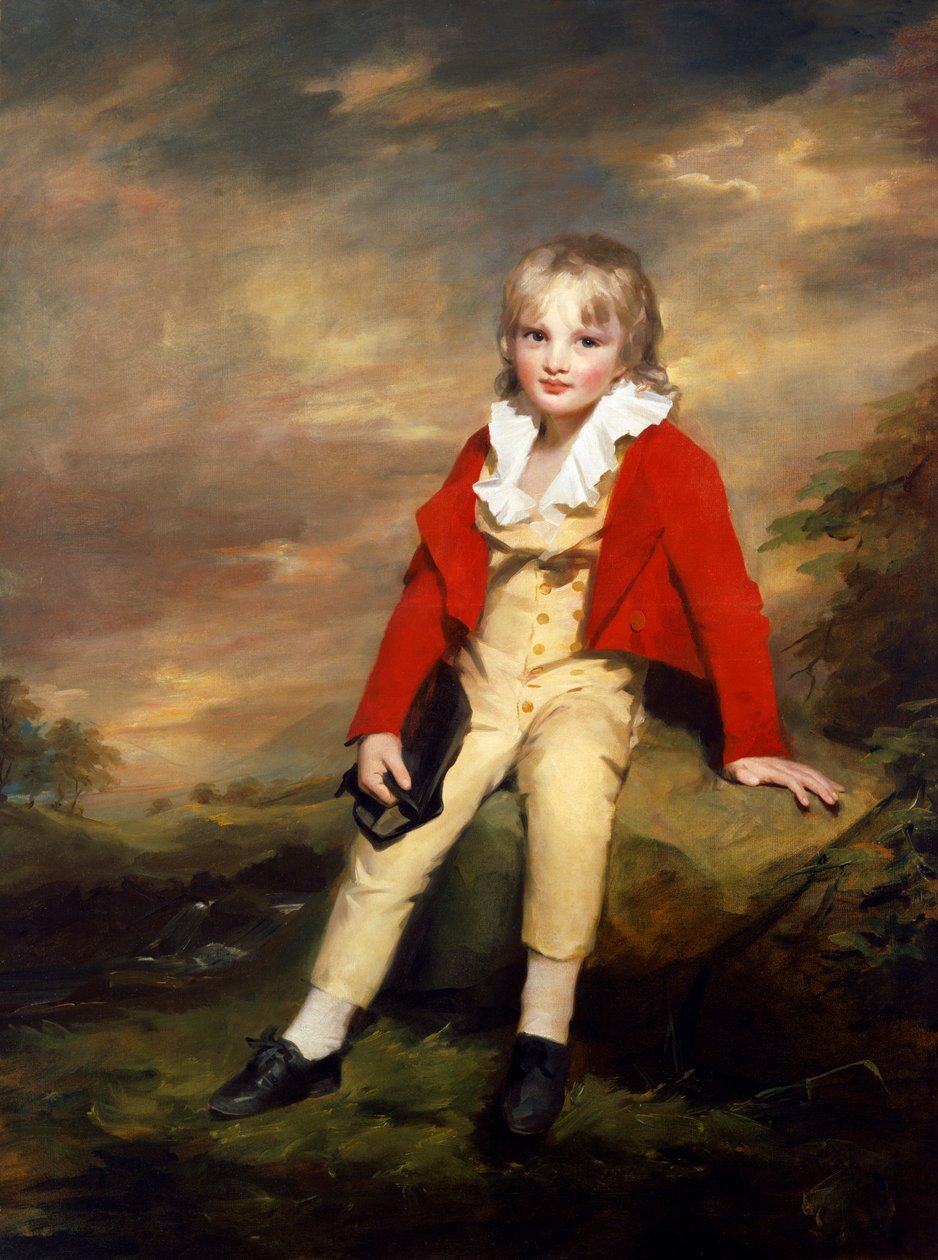 Sir George Sinclair fiúként (olaj, vászon) alkotó: Henry Raeburn