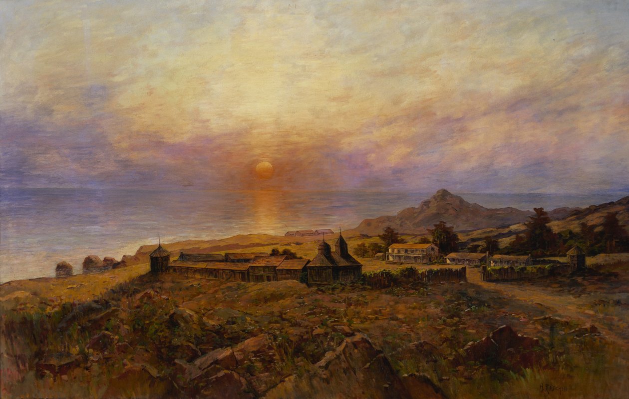 Fort Ross. Orosz-Amerikai Társaság elszámolása, c. 1880 alkotó: Henry Raschen