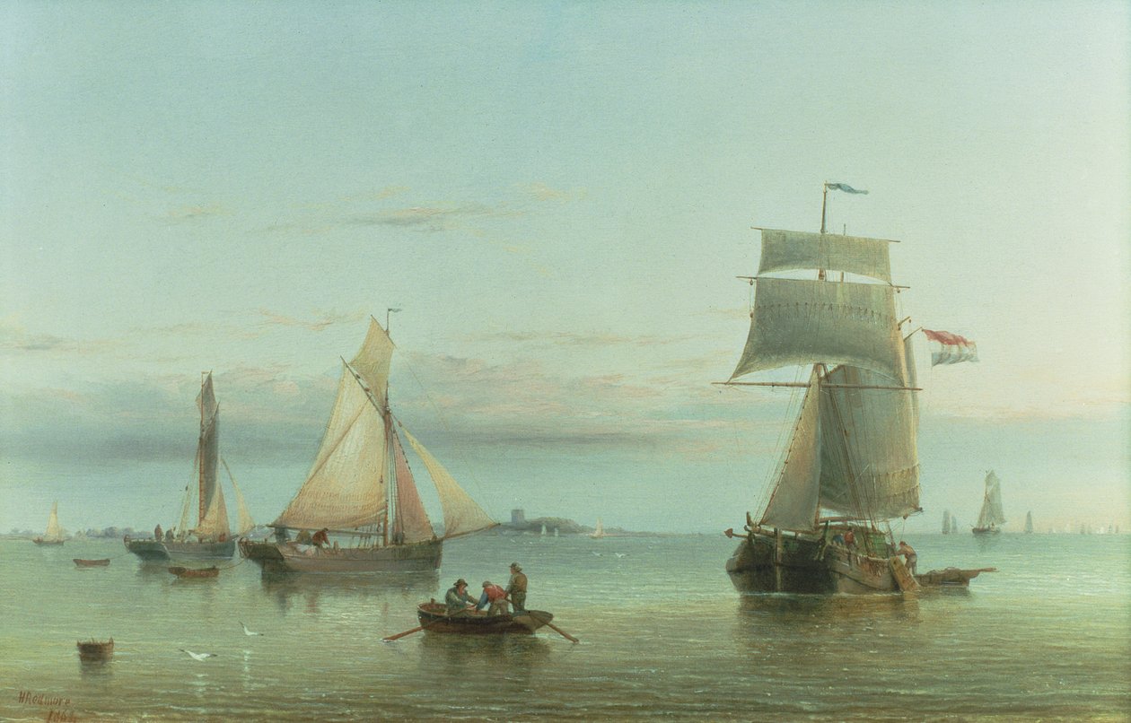 Nyugodj meg a Humberen, 1864 alkotó: Henry Redmore