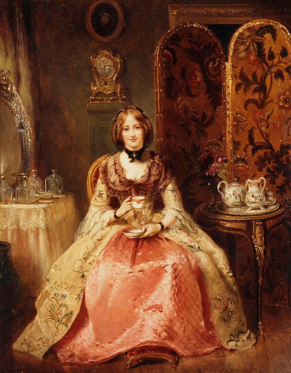 Lady Dorothy Nevill portréja alkotó: Henry Richard Graves
