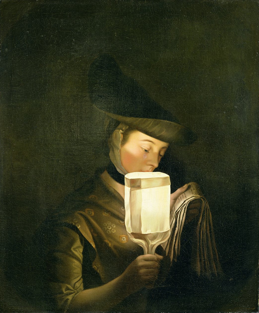 A balladaénekes, 1764 körül (olaj, vászon) alkotó: Henry Robert Morland