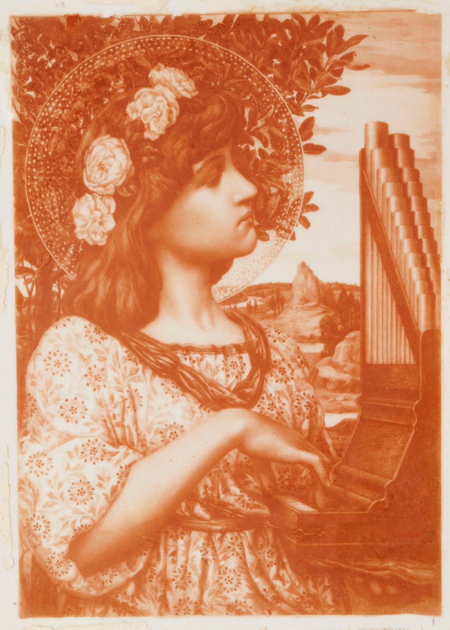 Szent Cecília alkotó: Henry Ryland