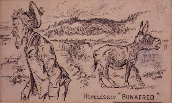 Hopelessly Bunkered, illusztráció a 