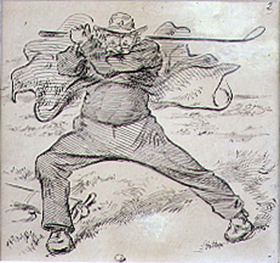 The Chaotic Golfer, illusztráció a 