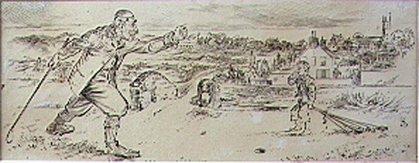 The Furious Golfer, illusztráció a 
