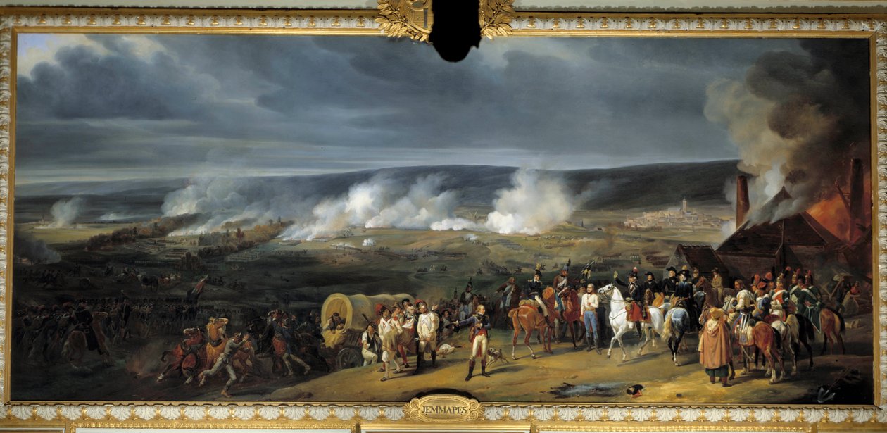 A Jemmapes-i csata november 6-án alkotó: Henry Scheffer