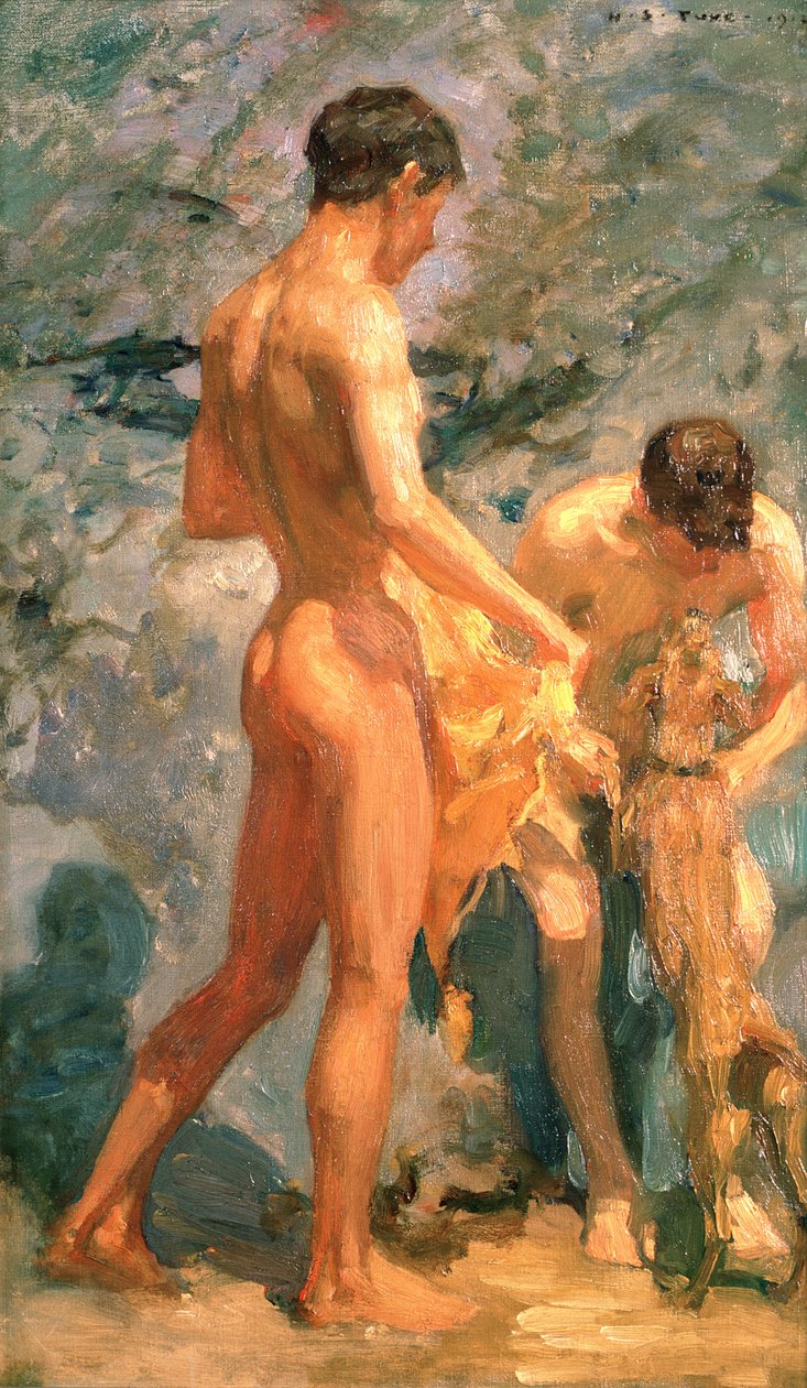 Fiúfürdő, 1912 alkotó: Henry Scott Tuke