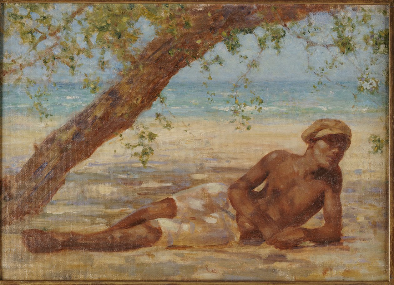 Samuel a fa alatt, Jamaica alkotó: Henry Scott Tuke