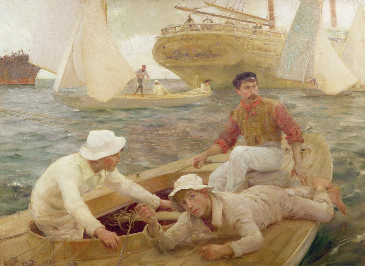 A fuss haza, 1902 alkotó: Henry Scott Tuke