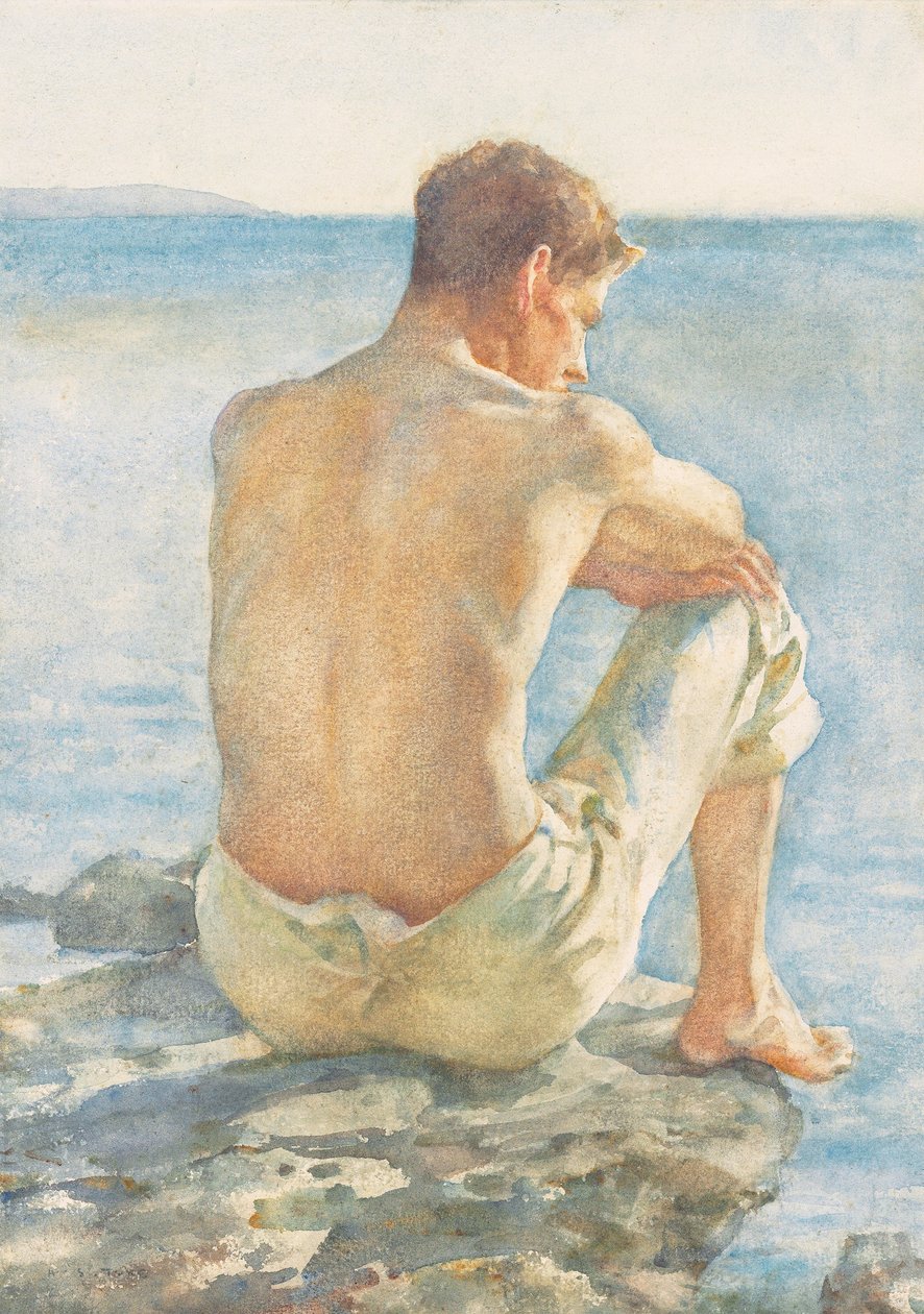 Tengert nézni alkotó: Henry Scott Tuke