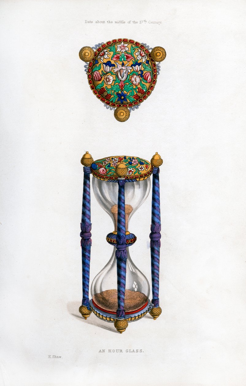Homokóra, 17. század közepe, 1843. alkotó: Henry Shaw