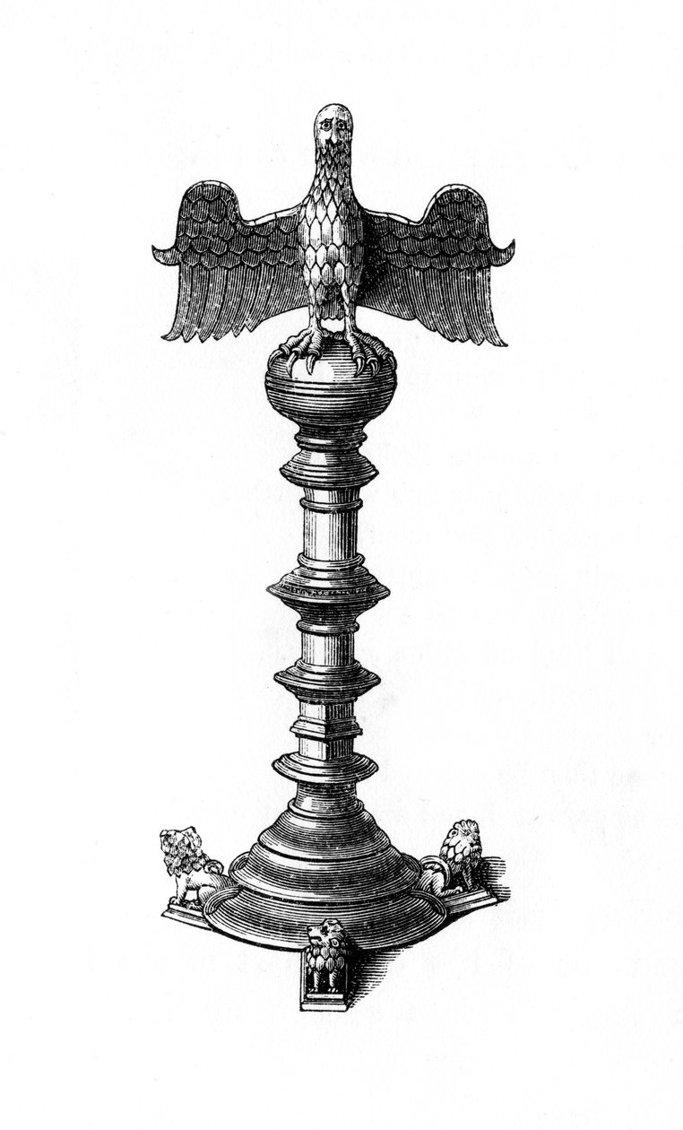 Lekterna, 15. század, 1843. alkotó: Henry Shaw