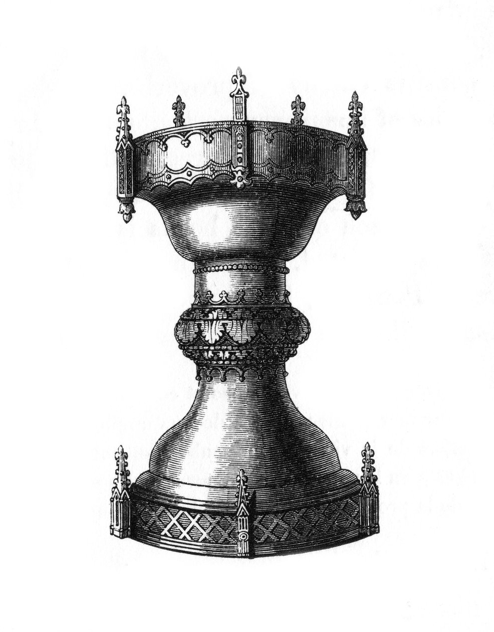 Vallási vagy háztartási edény, 15. század, 1843. alkotó: Henry Shaw
