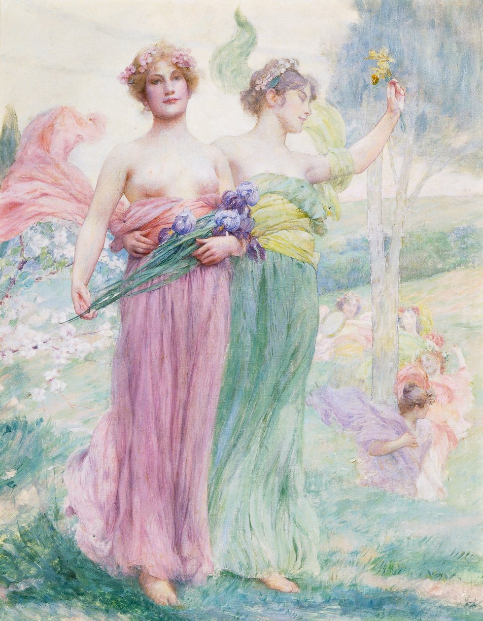 Floreal, 1895-97 körül alkotó: Henry Siddons Mowbray