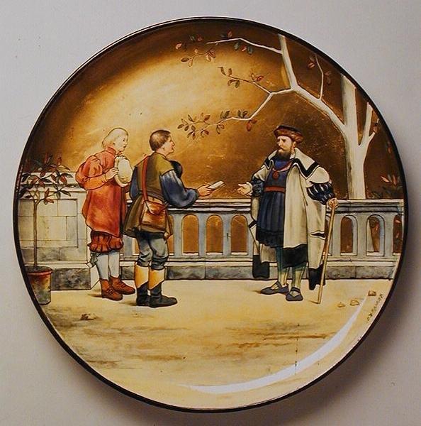Justice, Shakespeare "Az ember hét korszaka" című művének illusztrációja, a Minton