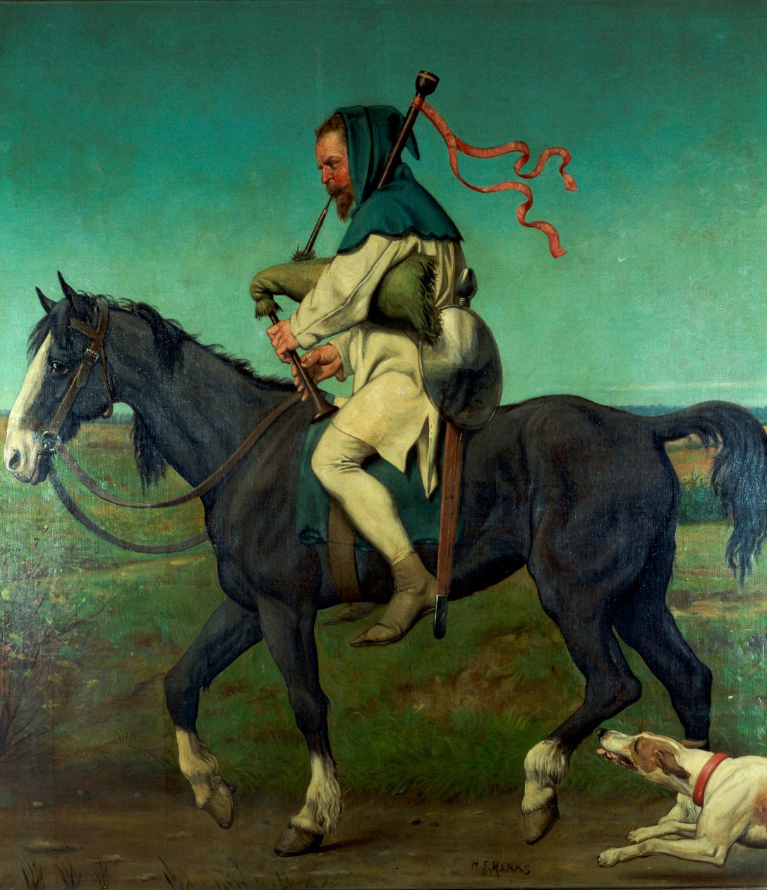 A Miller, A Canterbury mesékből, 1878 alkotó: Henry Stacey Marks