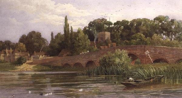 Sonning a Temzén alkotó: Henry Sutton Palmer