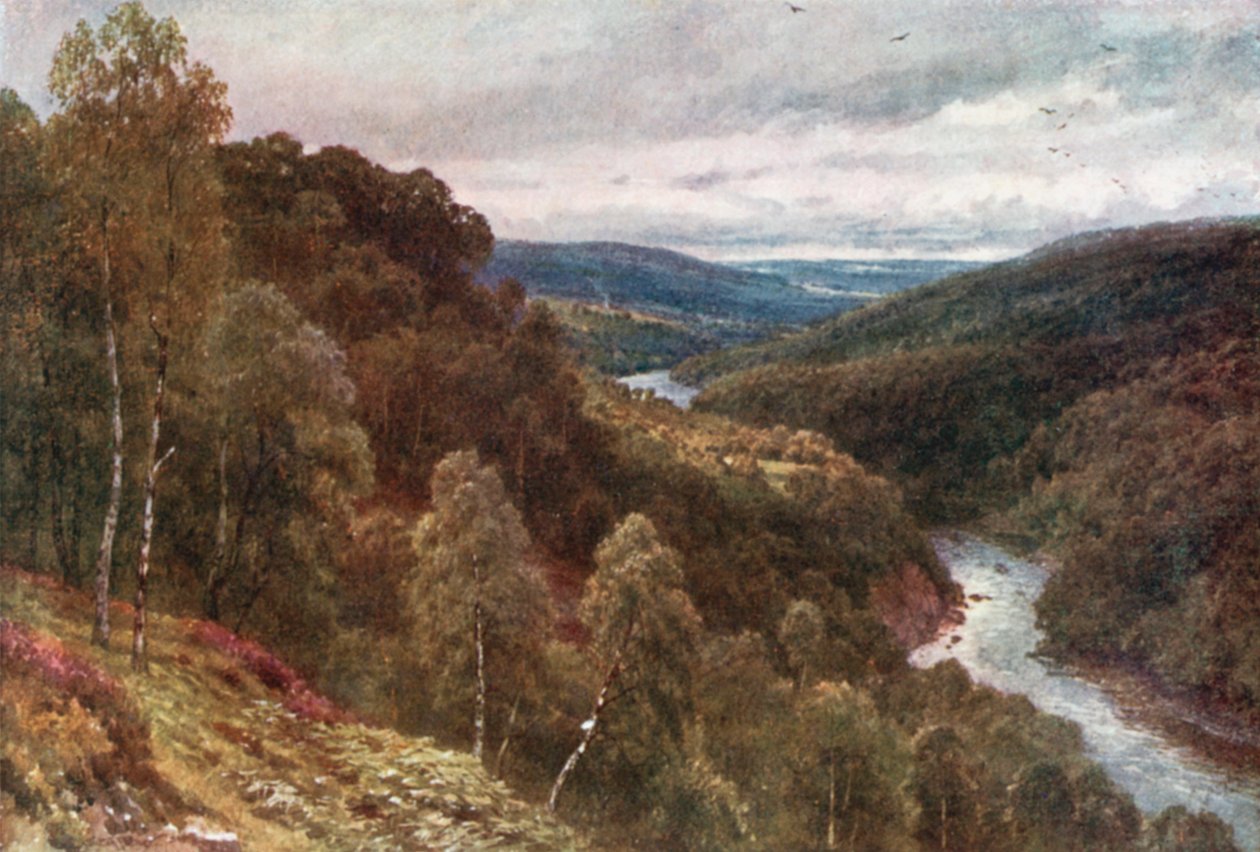 Strath Glass, Inverness-Shire (színes litográfia) alkotó: Henry Sutton Palmer