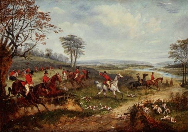 Szakadó borító (olaj, vászon) alkotó: Henry Thomas Alken