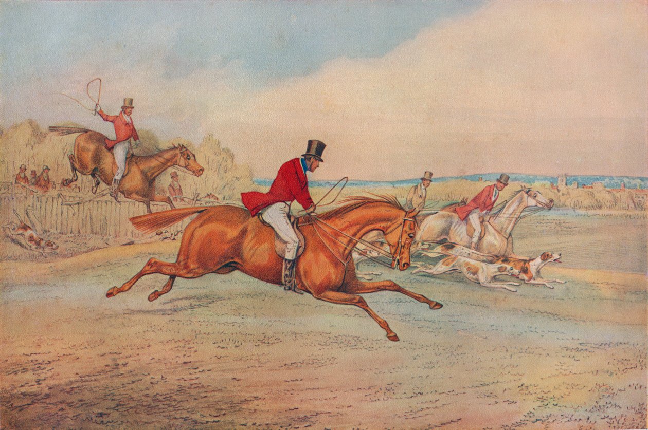 Full Cry, c1820 alkotó: Henry Thomas Alken