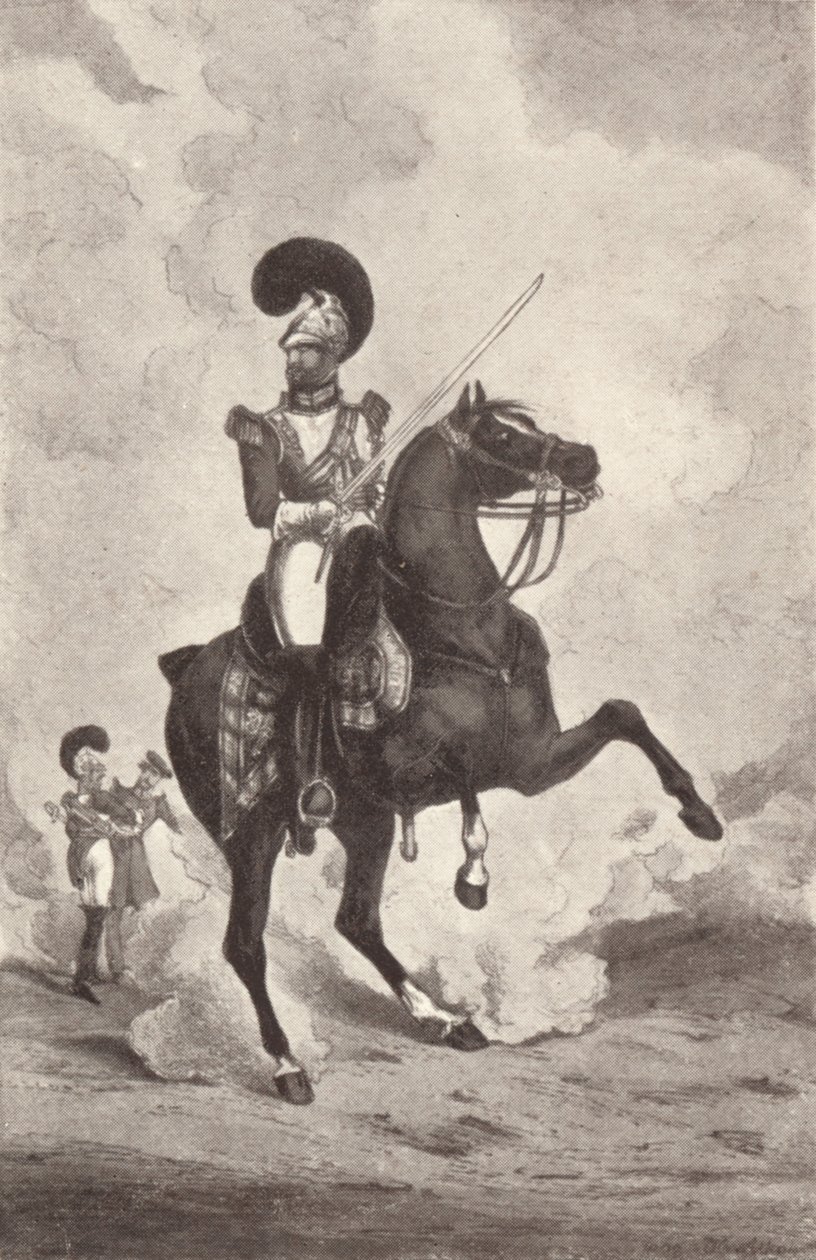 tiszt, életőr, 1909 alkotó: Henry Thomas Alken