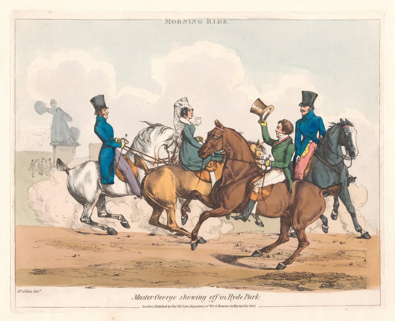 Satz von zwölf [Szenen aus dem Leben von Meister George] alkotó: Henry Thomas Alken