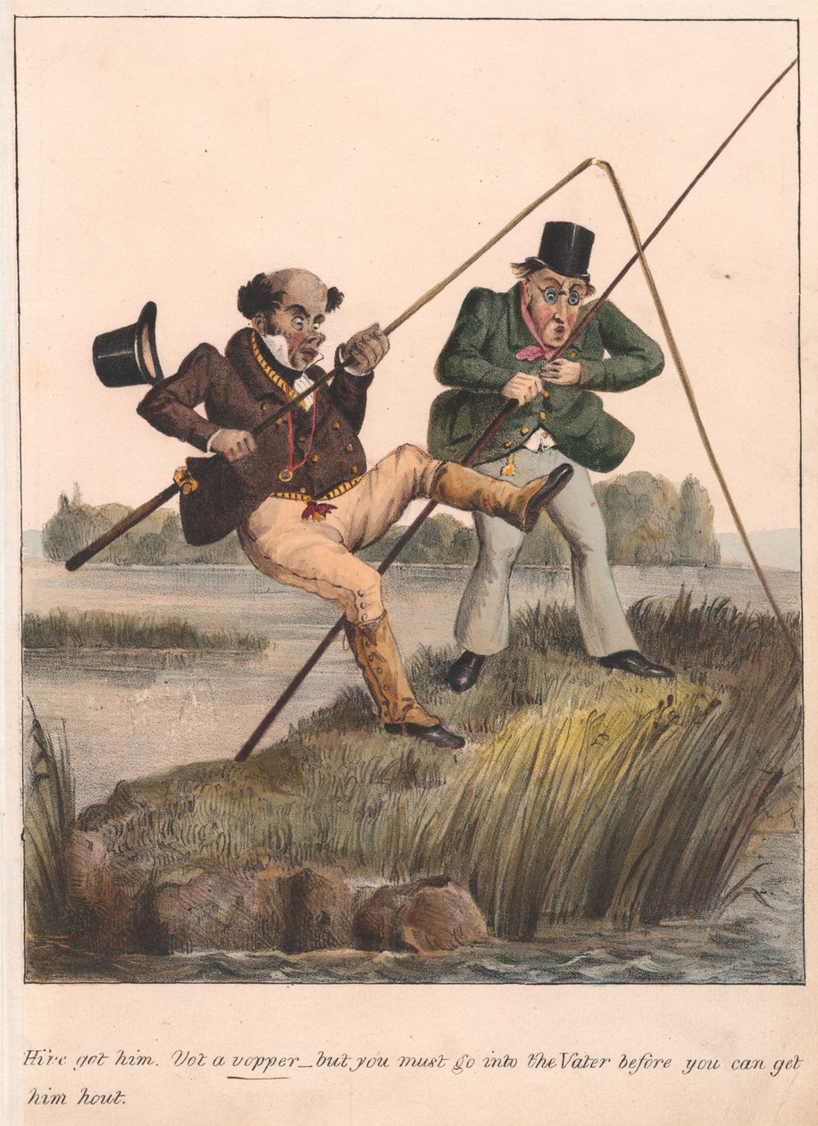 Tizenkét darabos sorozat címlappal: Sporting Satirist alkotó: Henry Thomas Alken