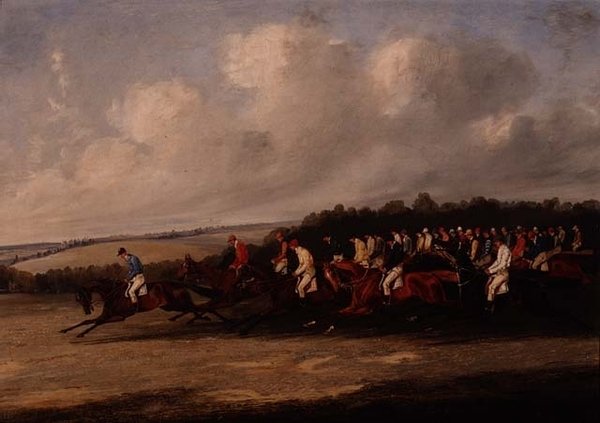 A derbi kezdete alkotó: Henry Thomas Alken