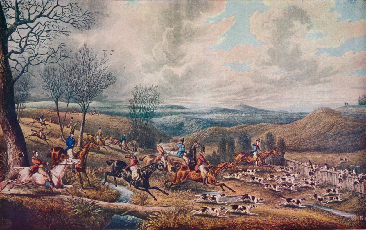 Az őzbak hajsza, 1834 alkotó: Henry Thomas Alken