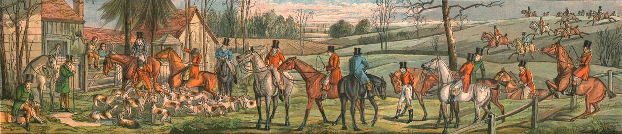 A vadászat – A halál, 1820, 1890 alkotó: Henry Thomas Alken