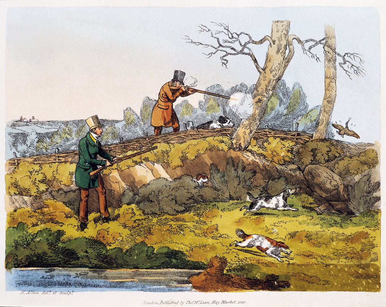 Fakakas vadászat alkotó: Henry Thomas Alken