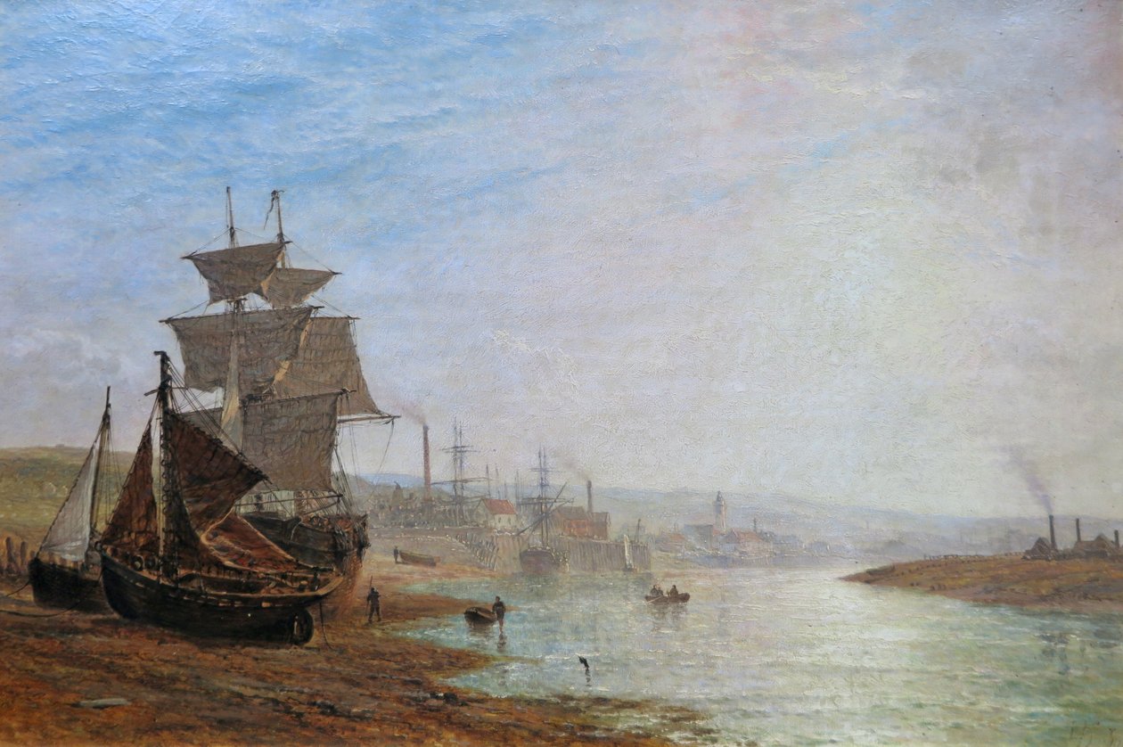 Apály Shoreham közelében, Sussexben alkotó: Henry Thomas Dawson