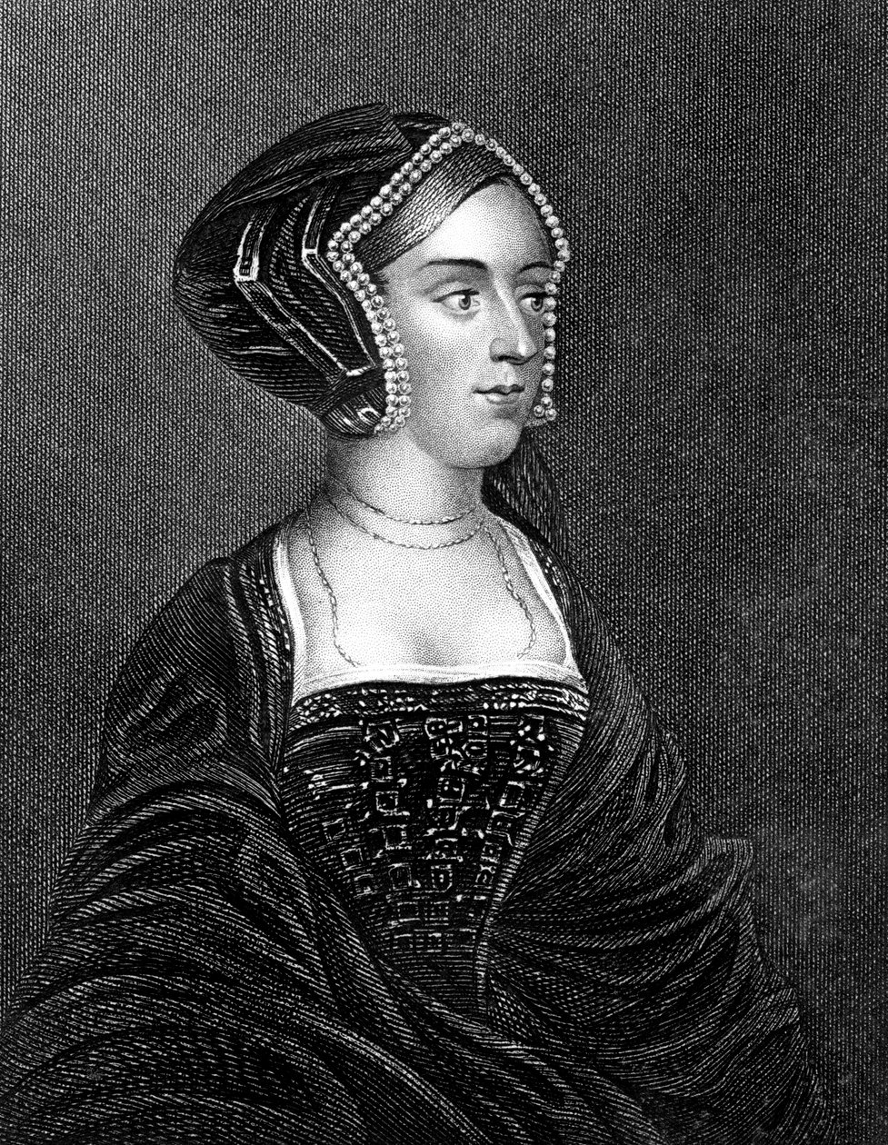 Boleyn Anne, VIII. Henrik második felesége, 19. század. alkotó: Henry Thomas Ryall