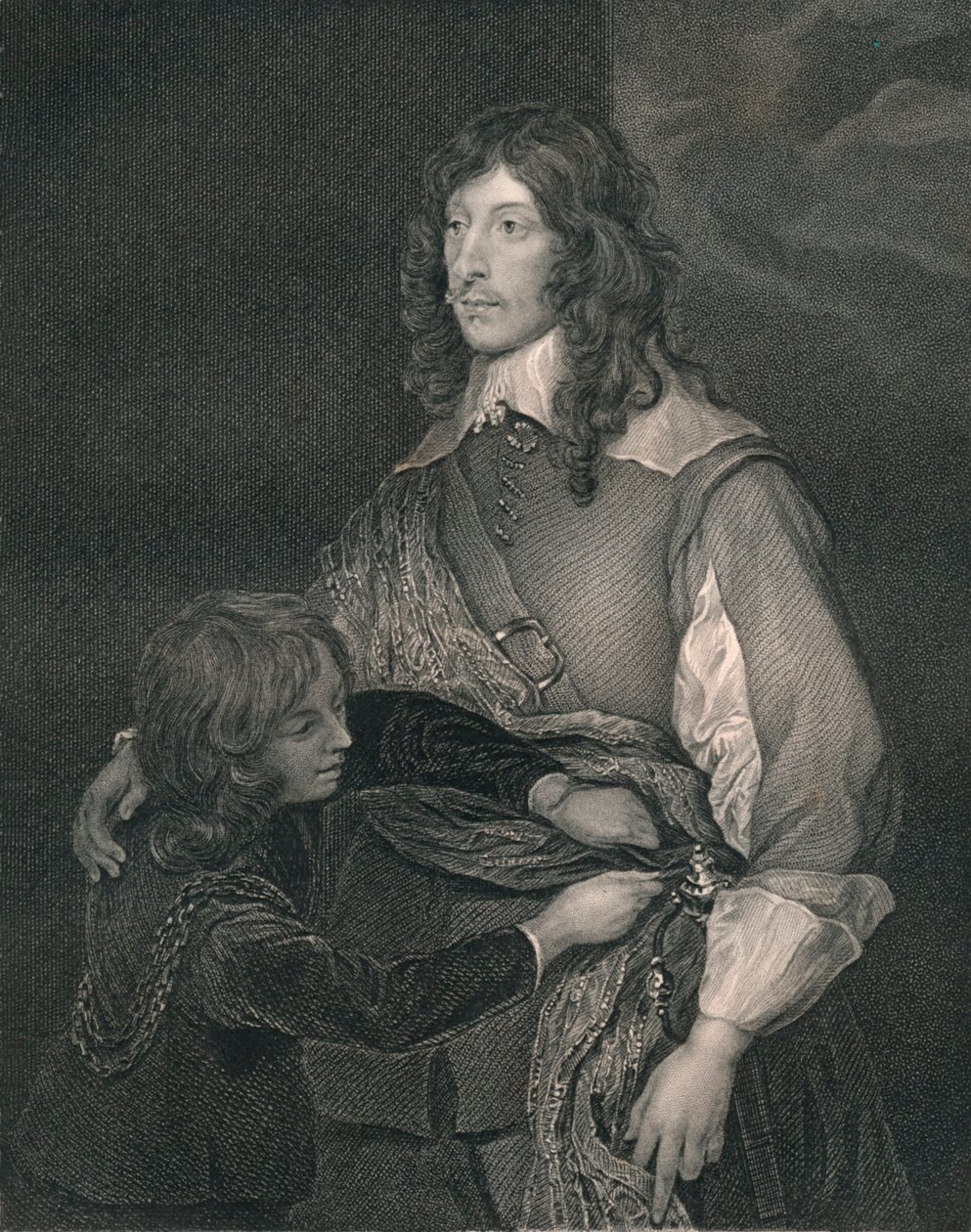 George, Lord Goring, 19. század eleje-közepe. alkotó: Henry Thomas Ryall