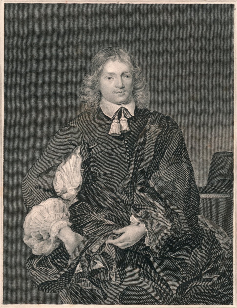 Lucius Carey, Falkland vikomt, 19. század közepe. alkotó: Henry Thomas Ryall