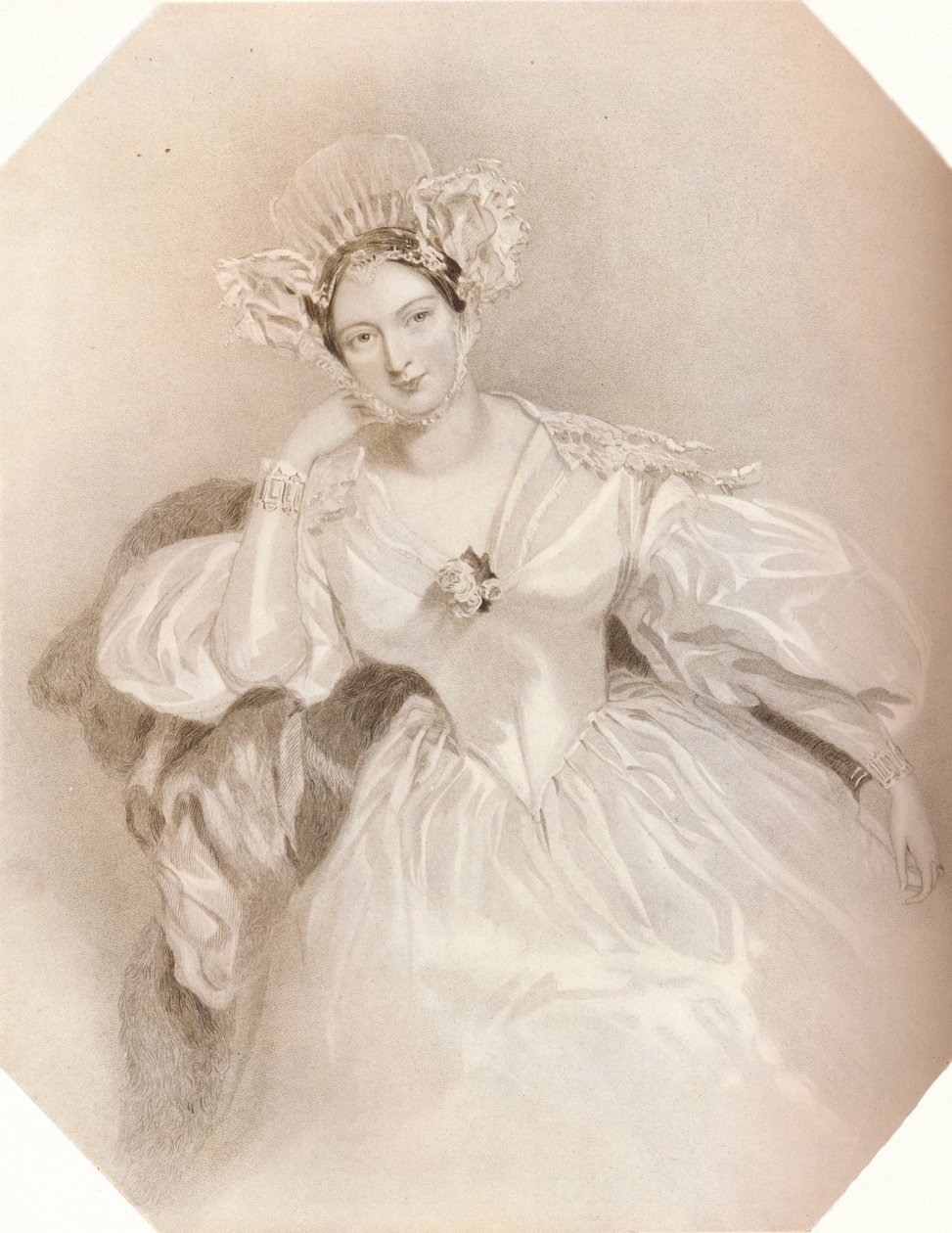 Marguerite Blessington grófnője, 1834 alkotó: Henry Thomas Ryall