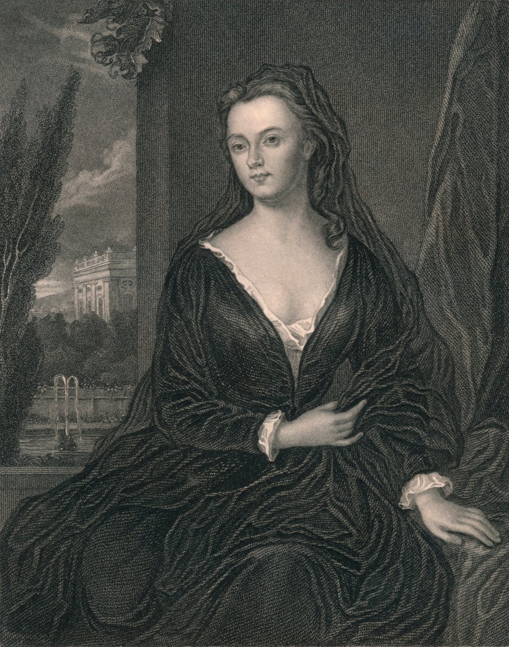 Sarah Jennings, Marlborough hercegnője, a 19. század eleje-közepe. alkotó: Henry Thomas Ryall