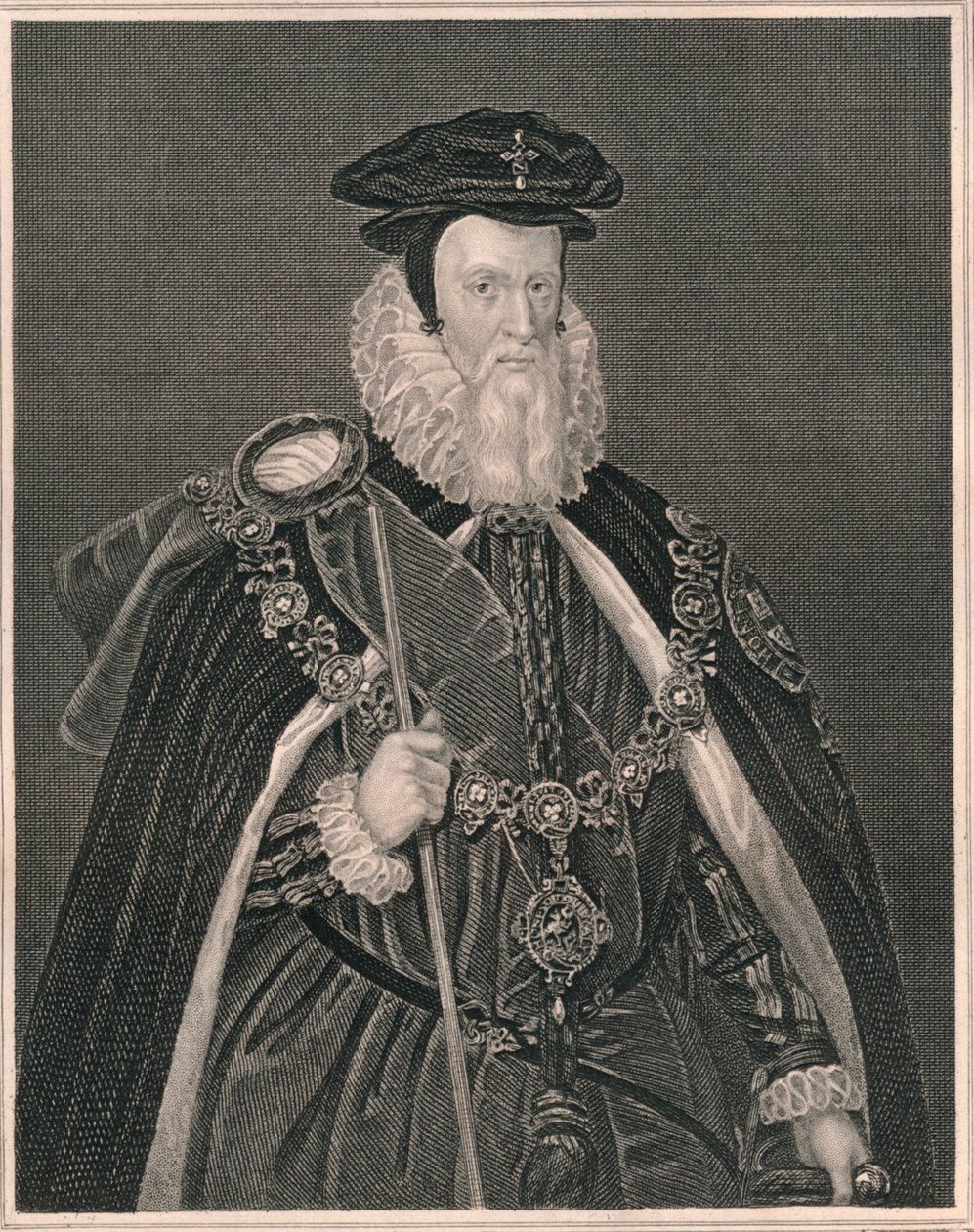 William Cecil, Lord Burghley., 19. század eleje-közepe. alkotó: Henry Thomas Ryall