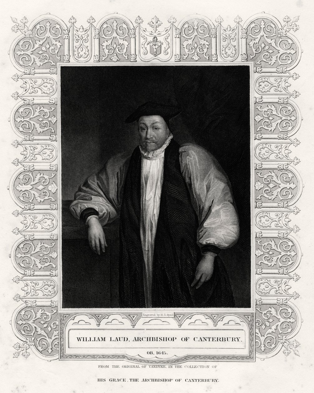 William Laud, Canterbury érseke, XIX alkotó: Henry Thomas Ryall