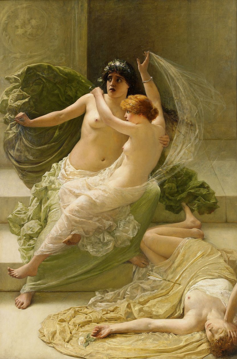 Niobe, 1881 alkotó: Henry Thomas Schafer