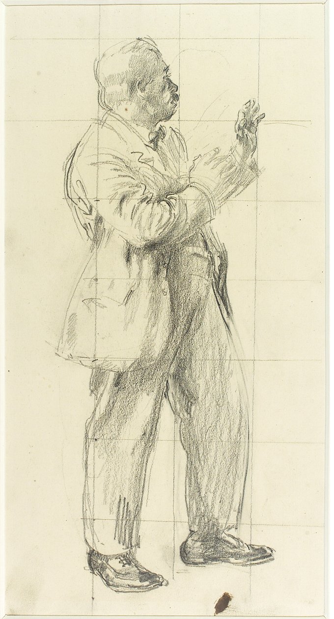 Egy férfi portréja alkotó: Henry Tonks